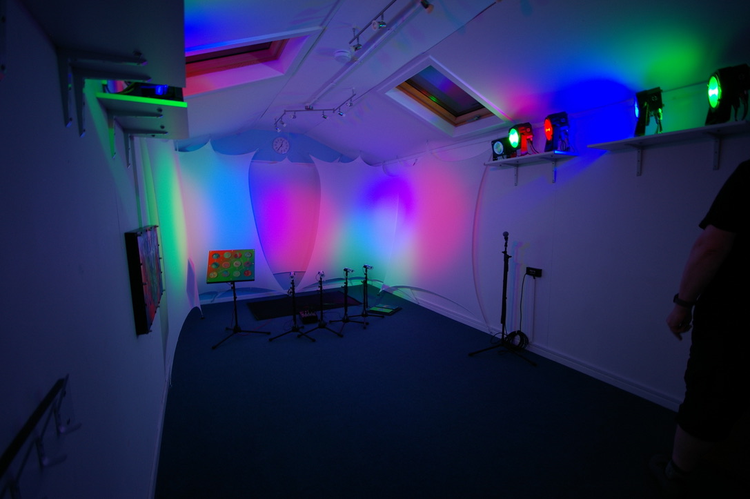a sensory space installed in a school